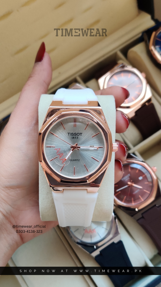 Tissot Straps Wh-C-Wh (Standard Box)