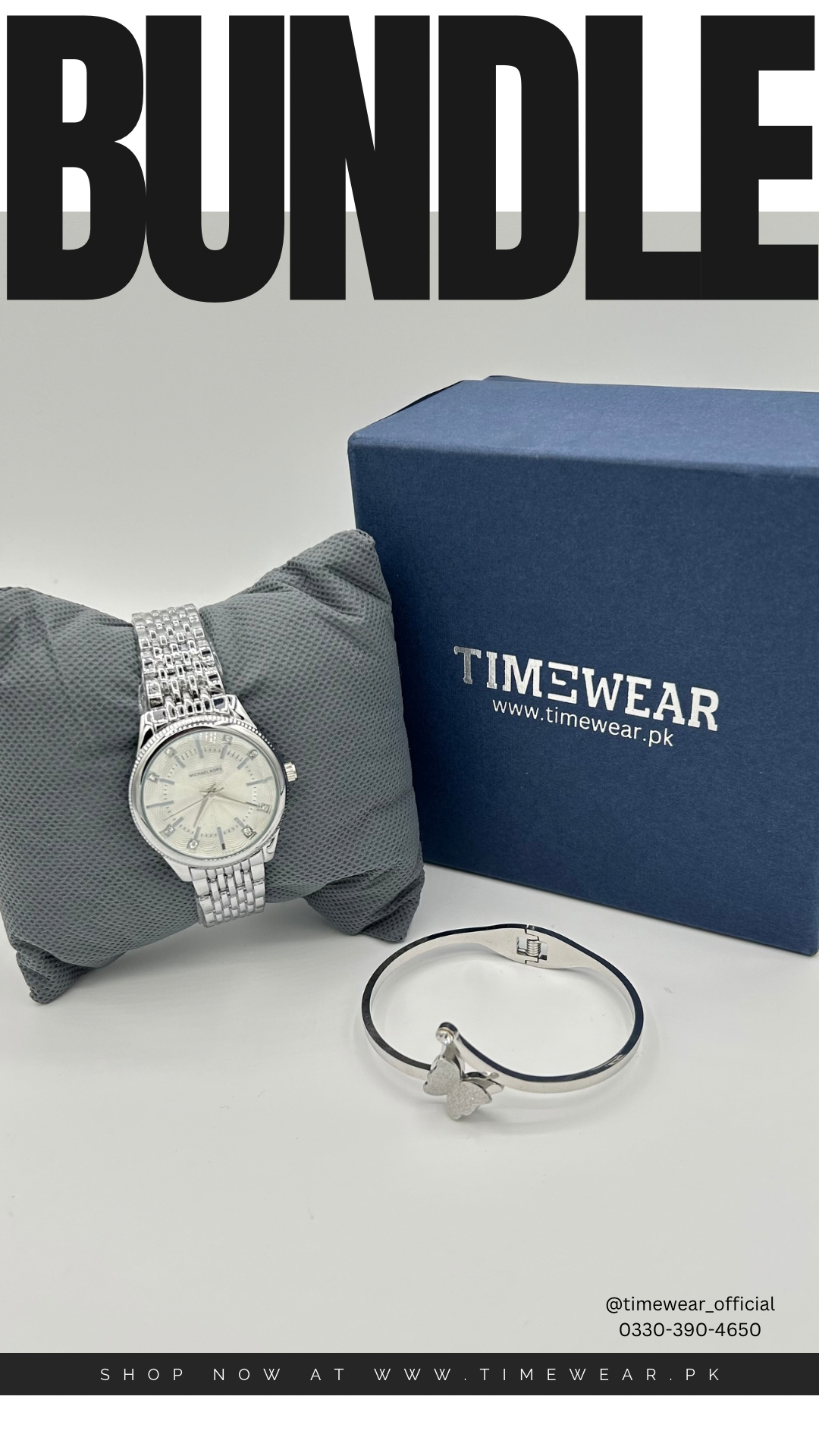 Bundle Offer | Ladies Watch + Bangle | Standard Box
