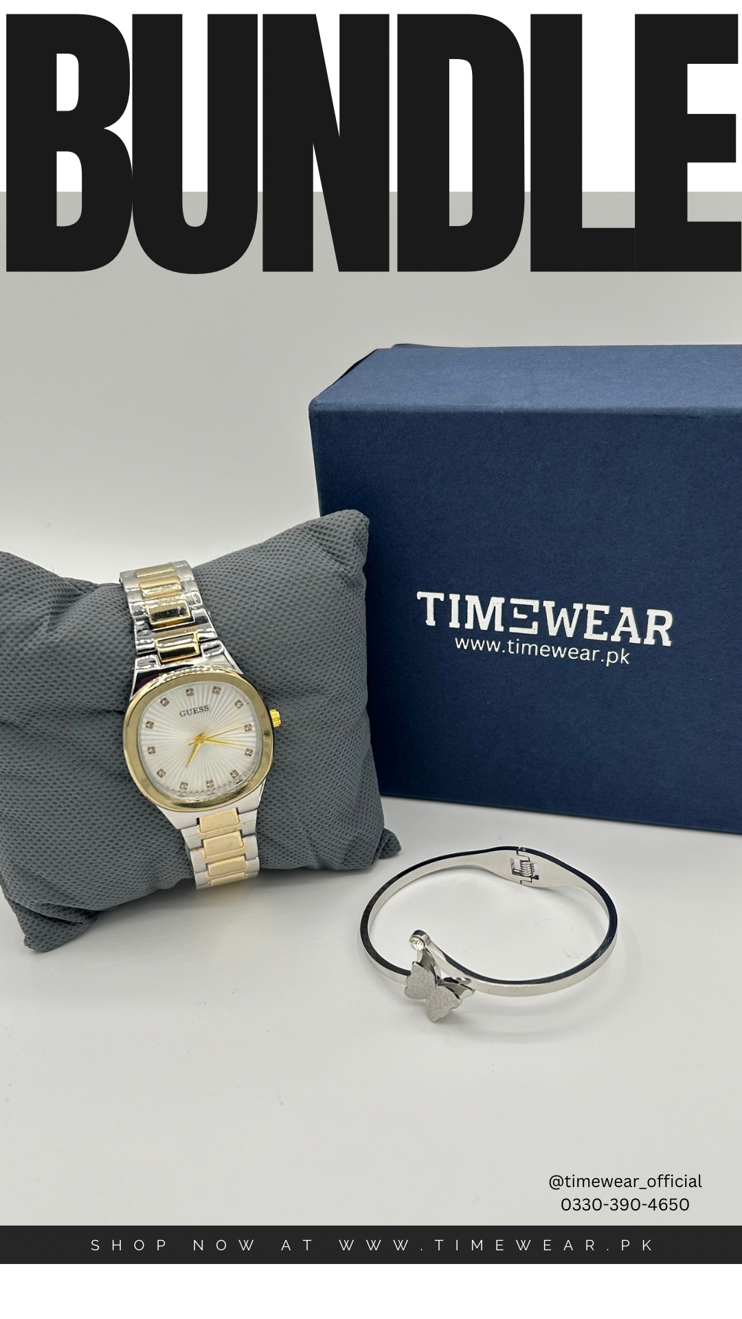 Bundle Offer | Ladies Watch + Bangle | Standard Box