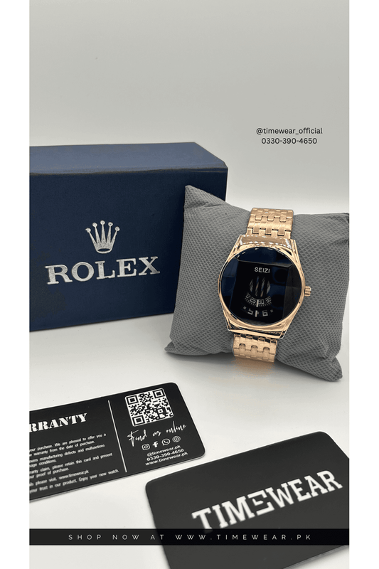 Rolex Gents SEIZI (Copper) with Rolex Box