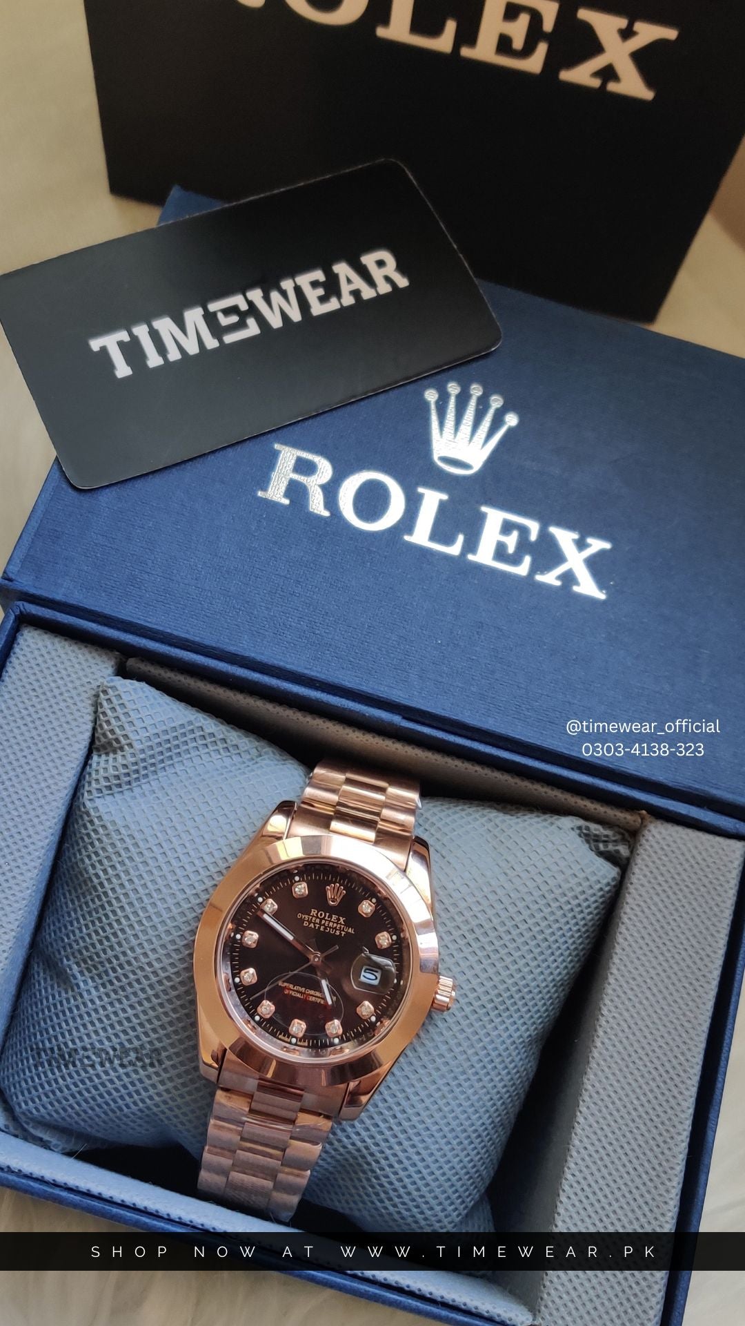 Rolex Gents Crown Lock (CR-COPPER-BR)