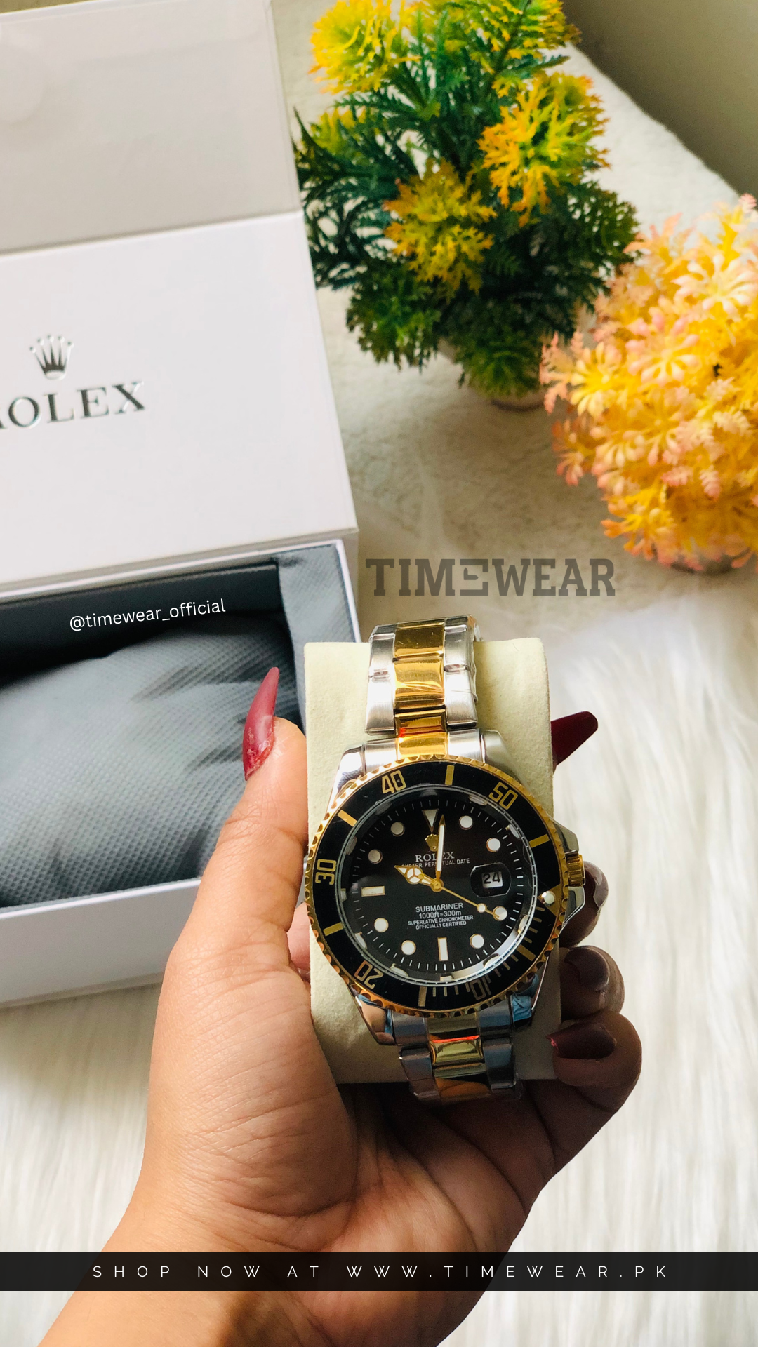 Submariner -Two Tone Black Dial
