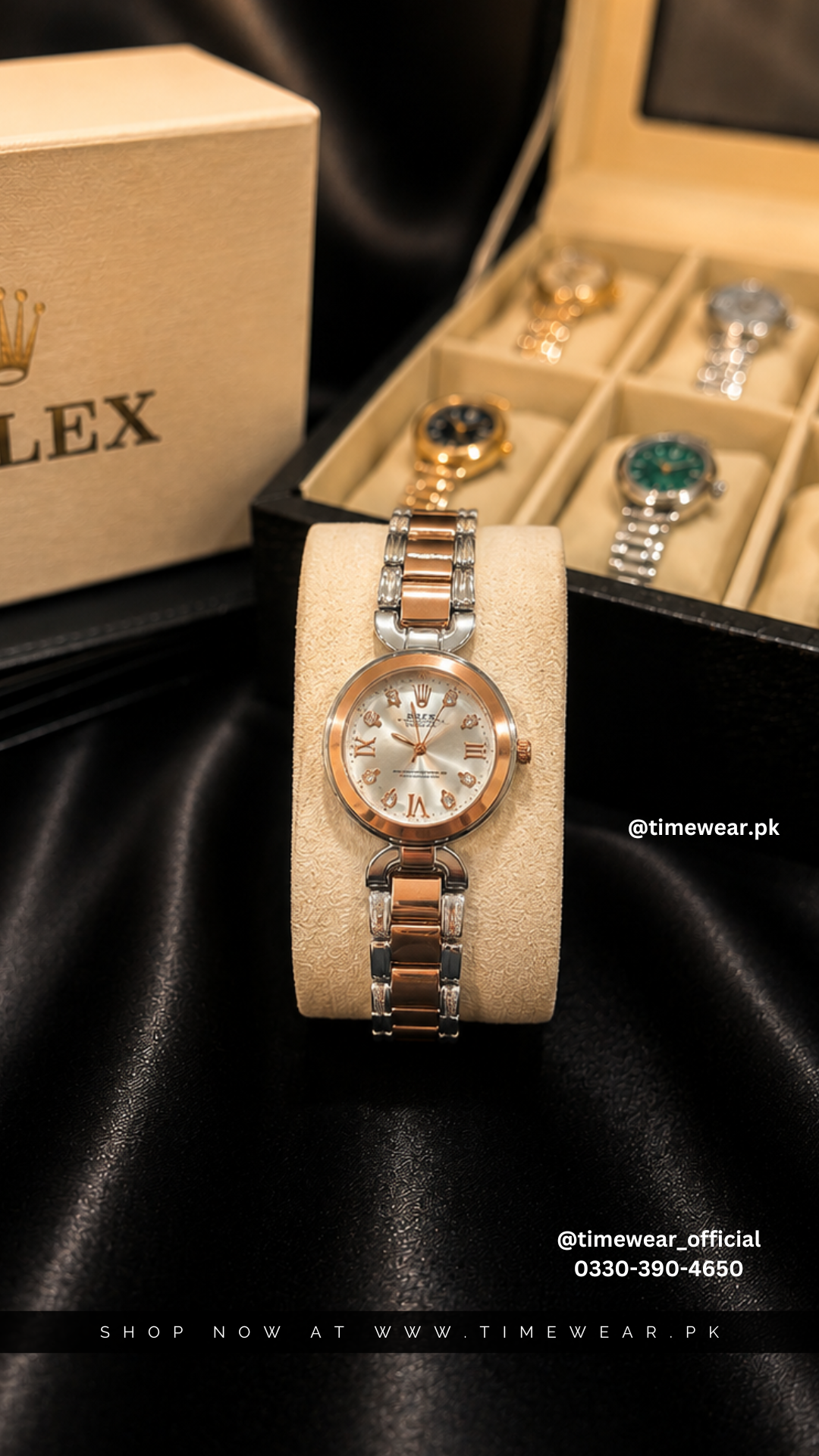 Rolex Roman TTCW with Rolex Box & One Year Warranty