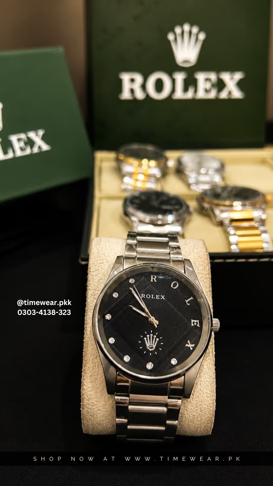Rolex Gents with Rolex Box SK with Rolex Box & One Year Warra