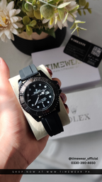 Rolex Gents Yacht Master Black with Rolex Box