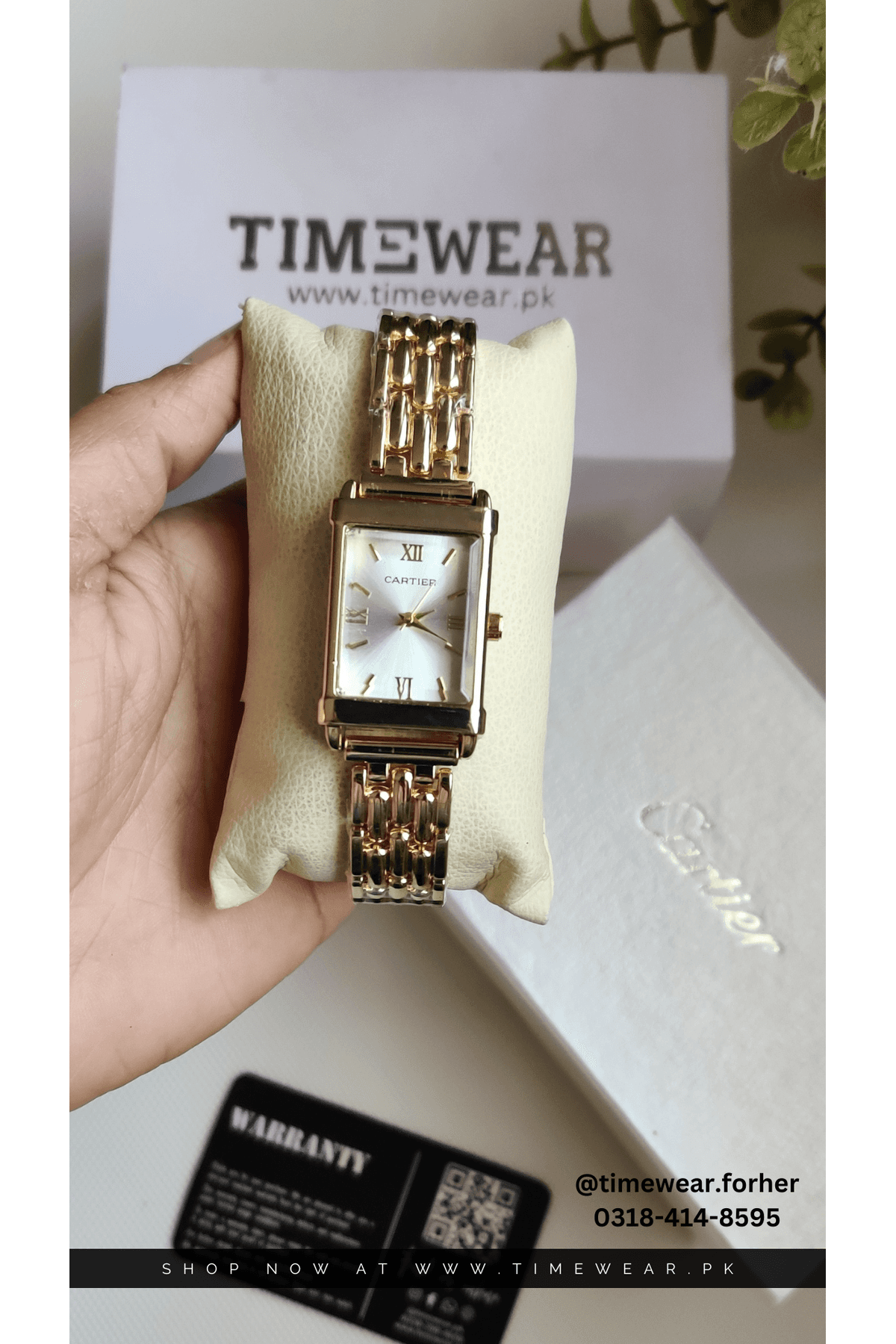 Cartier Ladies Watch Roman NW (GW) with Cartier Premium Box