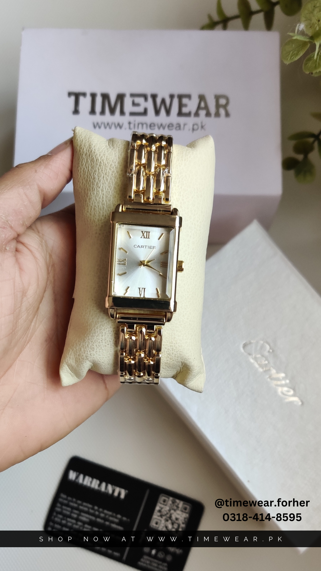 Cartier Ladies Watch Roman NW (GW) with Cartier Premium Box