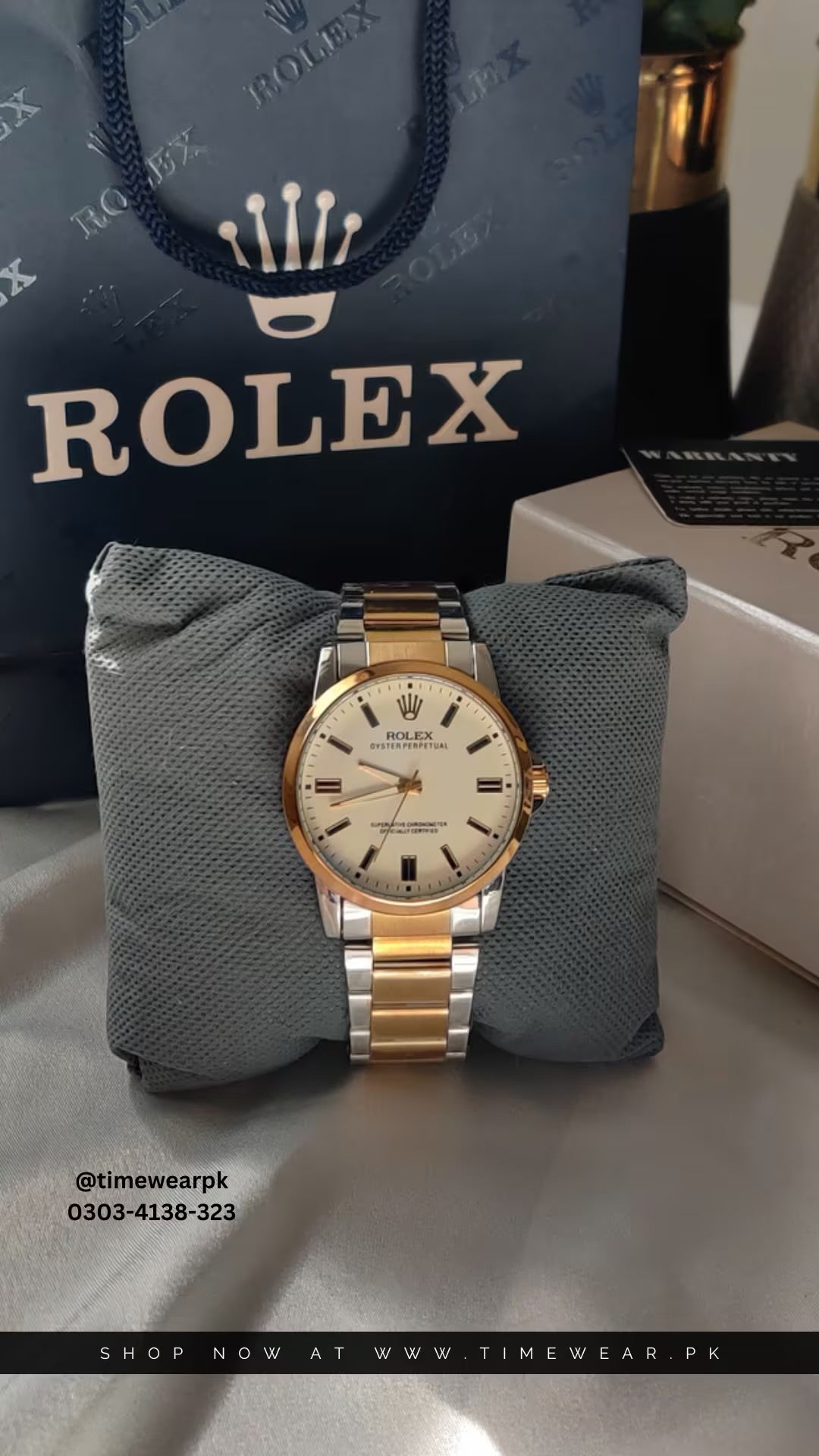 Rolex Gents NW TTW with Rolex Box & One Year Warranty
