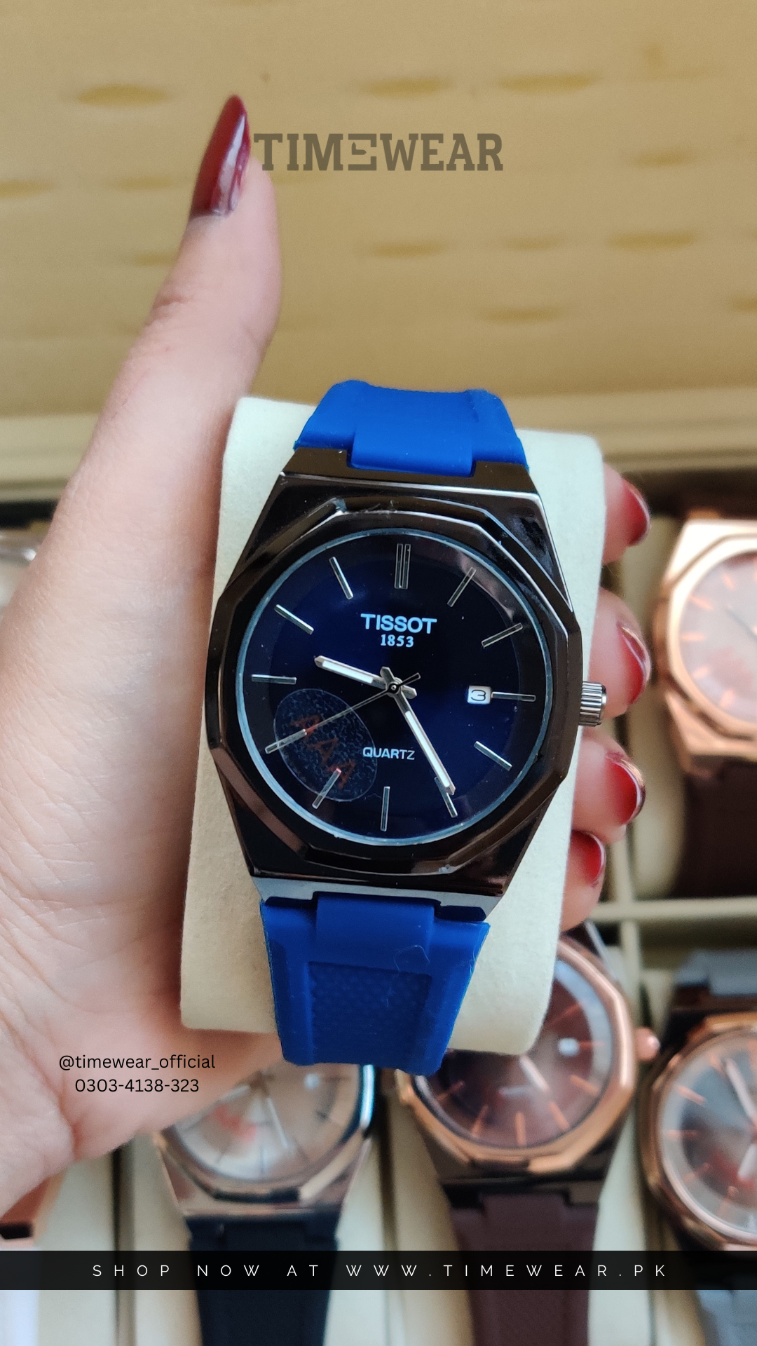 Tissott Straps - with Standard Box Clearance Sale 70% Off Discount