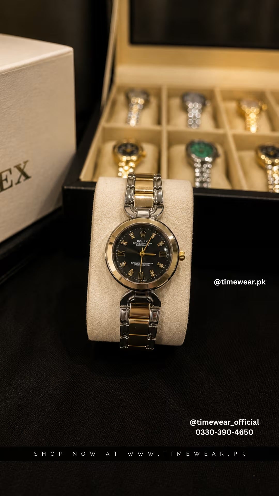 Rolex Roman TTGB with Rolex Box & One Year Warranty