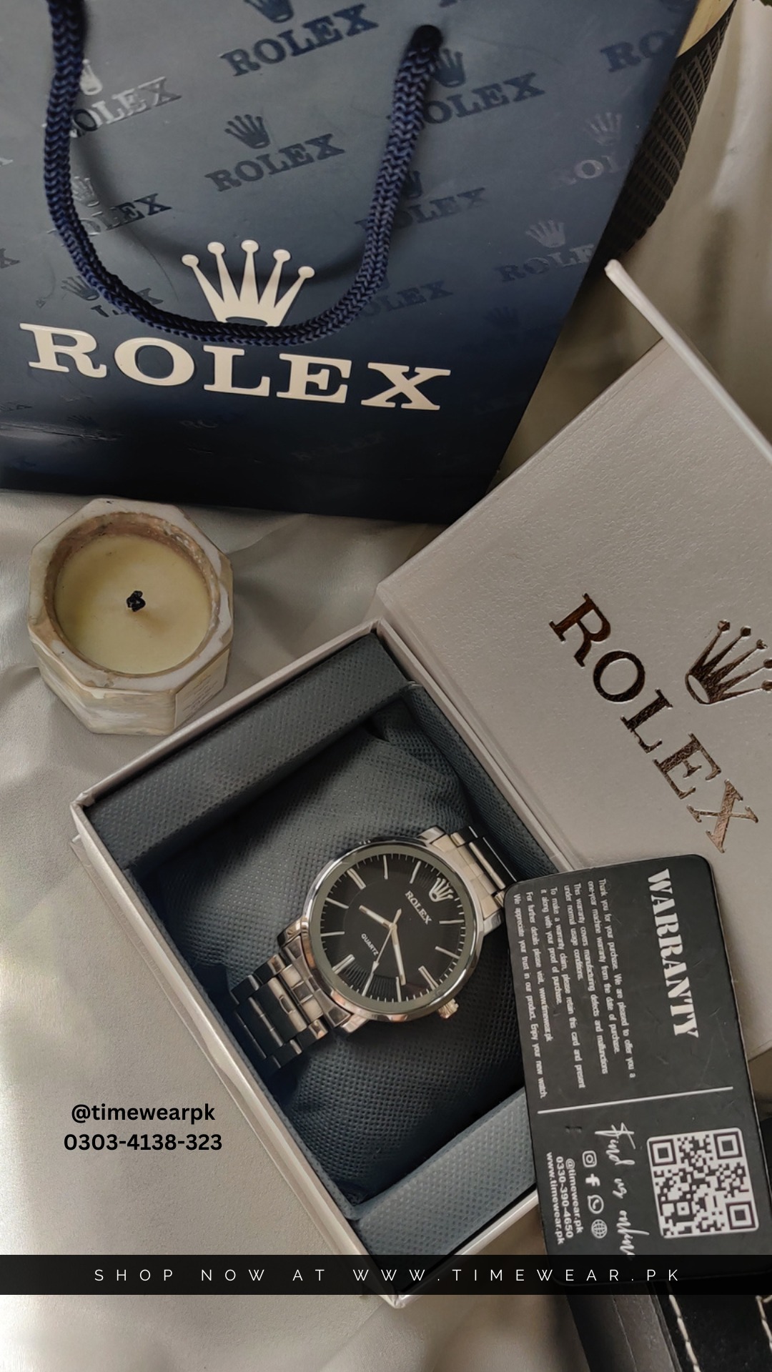 Rolex Gents (GS-BK) with Rolex Box