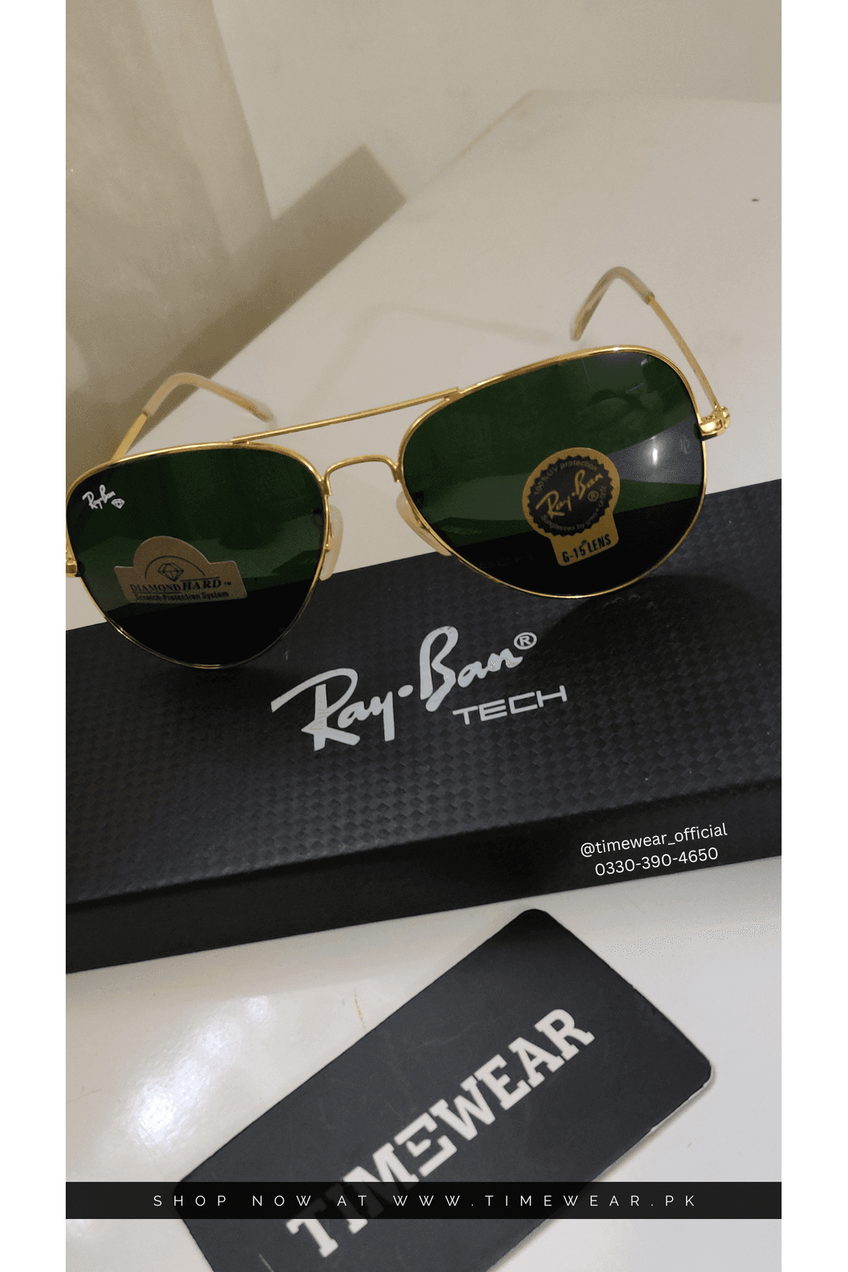 Aviator Sunglasses for Men (G-GR)