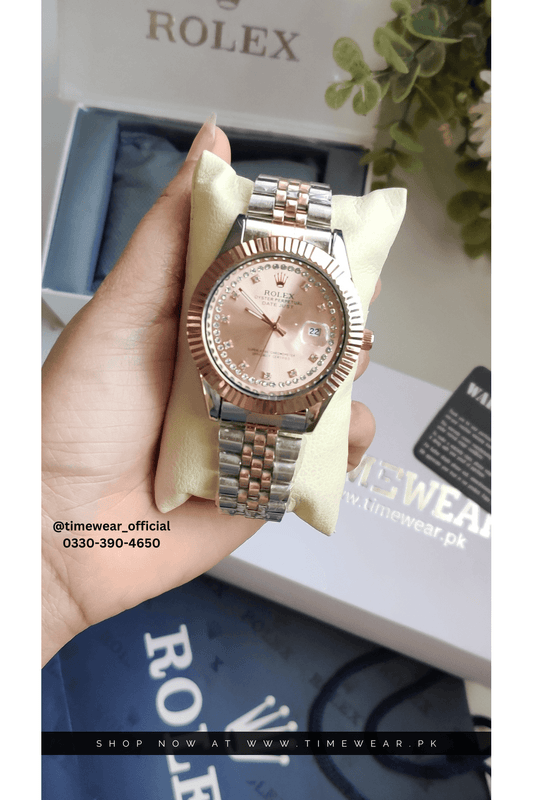 Rolex Gents Date Stone (Kan-TTC-C) with Rolex Box