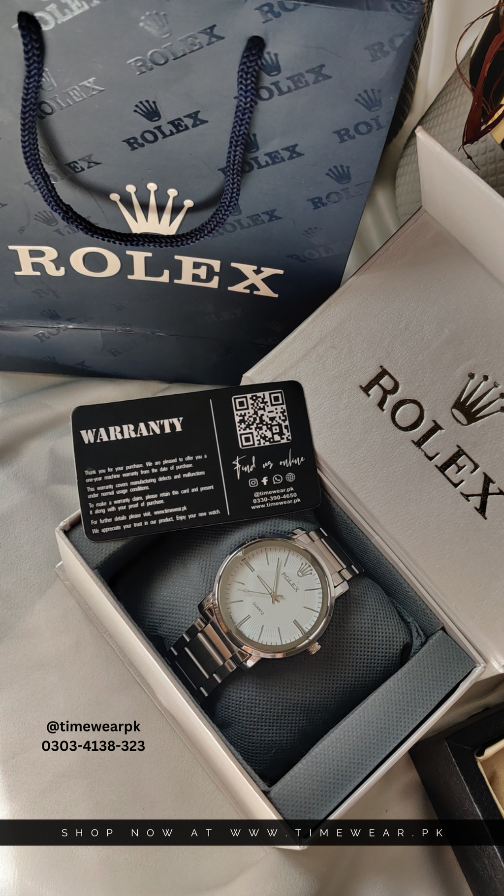 Rolex Gents (GS-WH) with Rolex Box