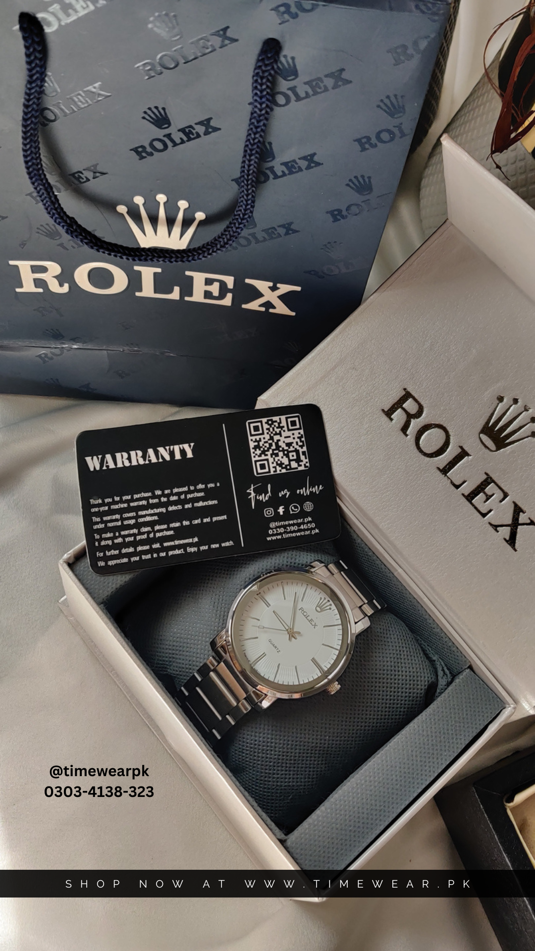 Rolex Gents (GS-WH) with Rolex Box