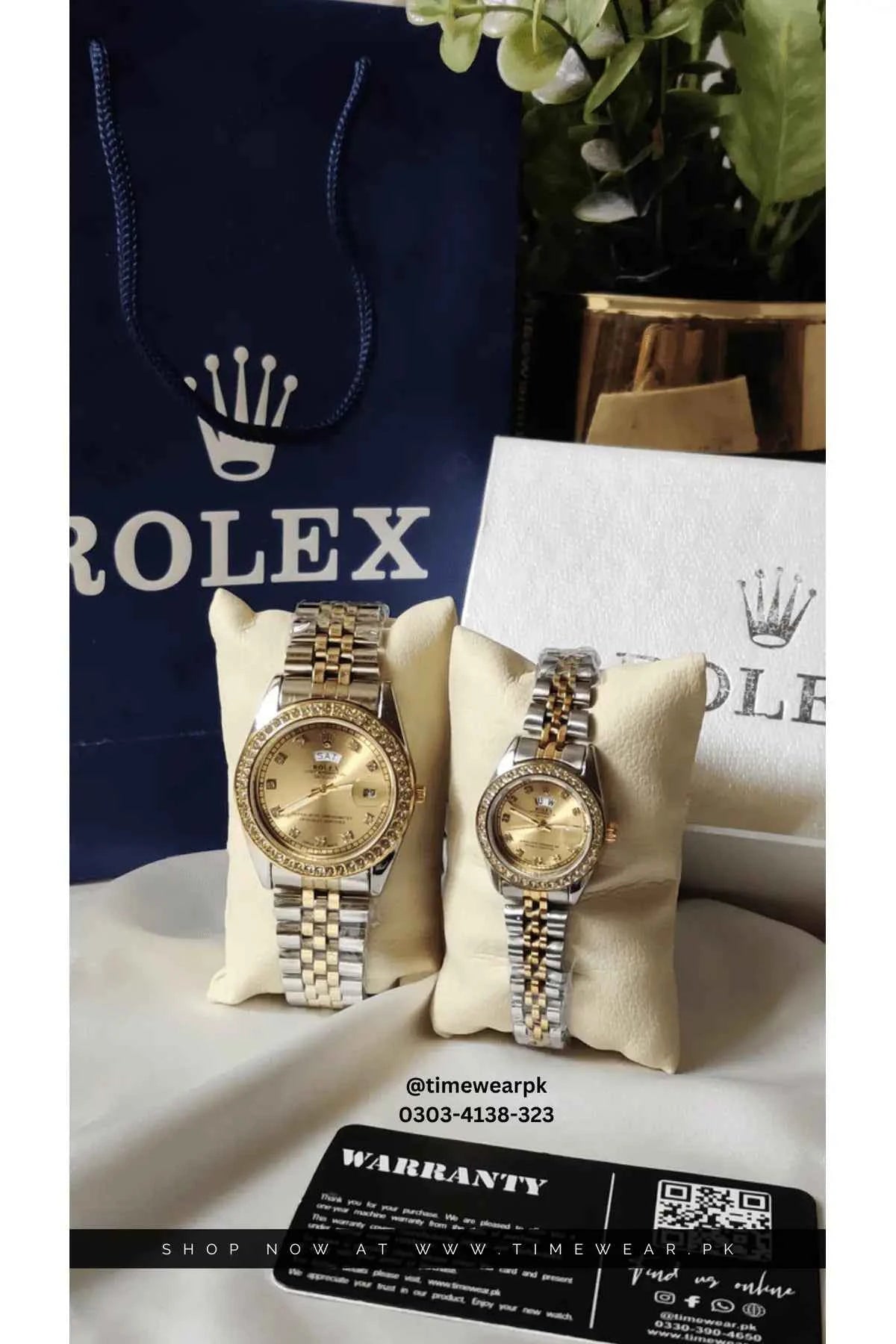 Rolex Couple Stone (TTG) - Premium Rolex Box