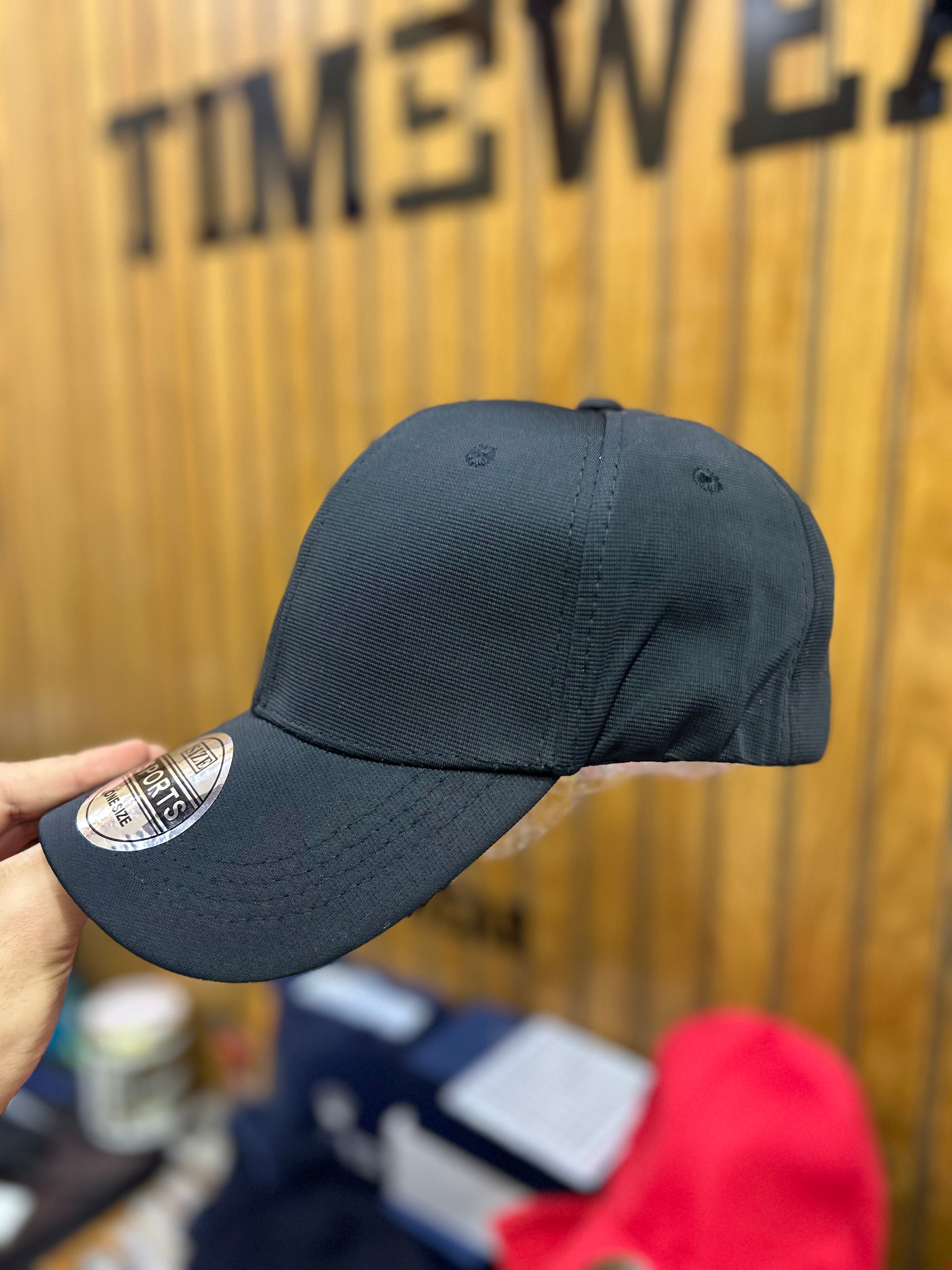 Men’s Cap (Elastic Back - Extra Comfy)