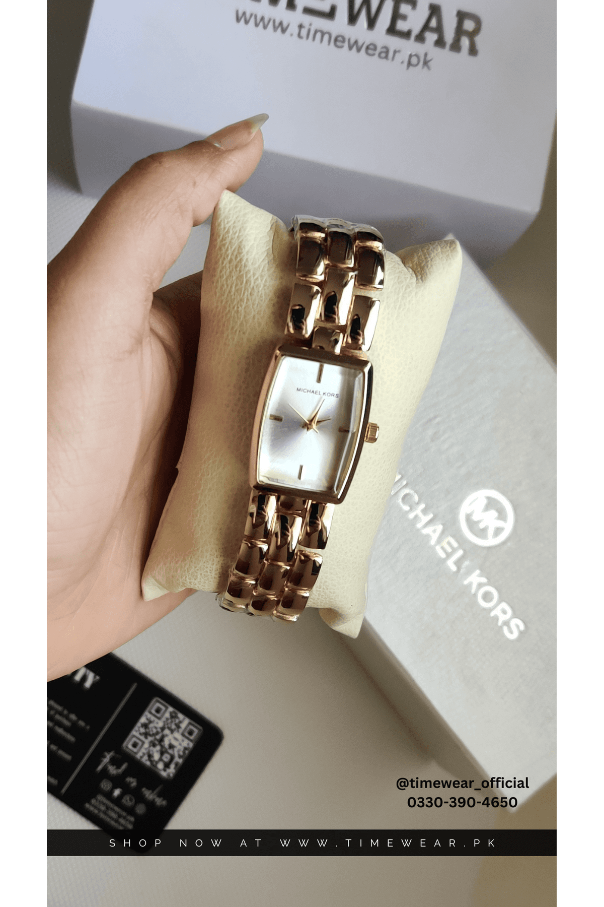 Michael Kors OV Ladies Watch with Premium Box (GW)
