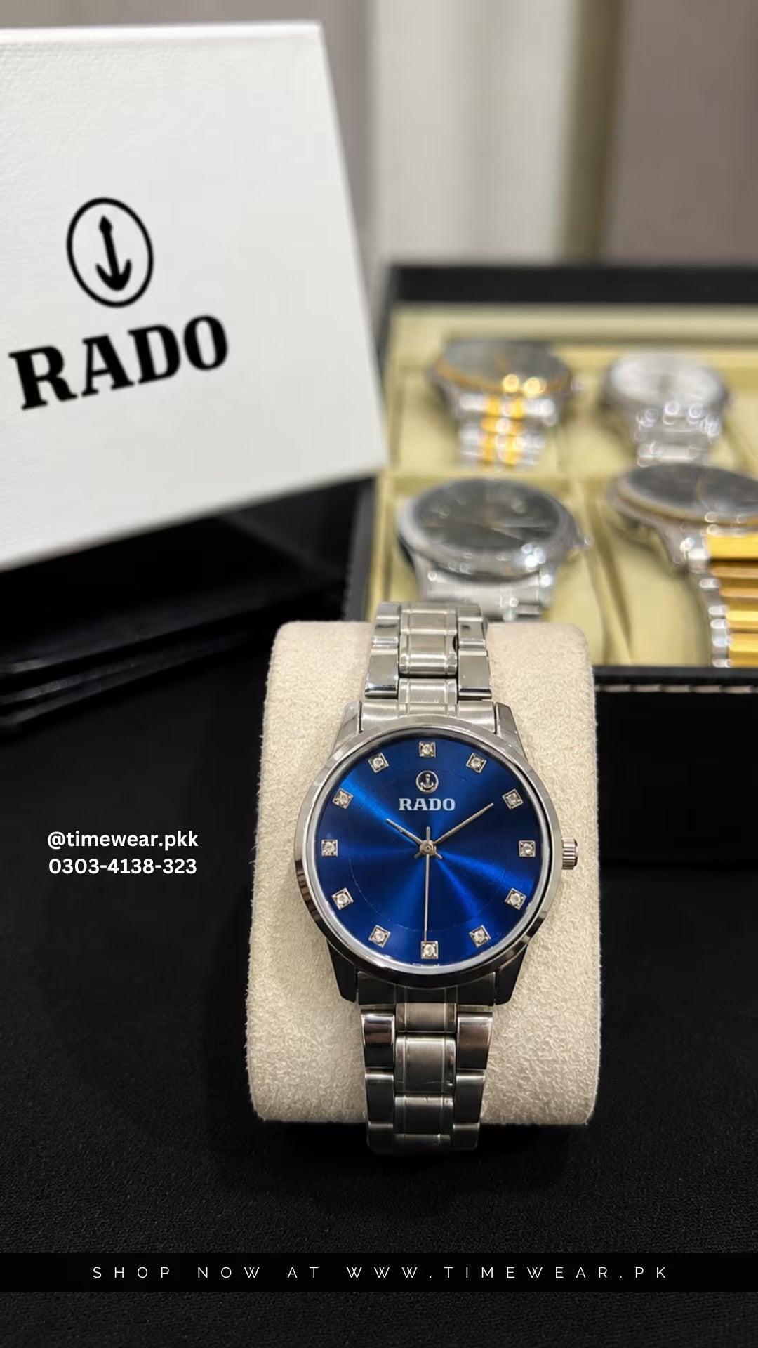 Rado Gents SBL with Rado Box & One Year Warranty