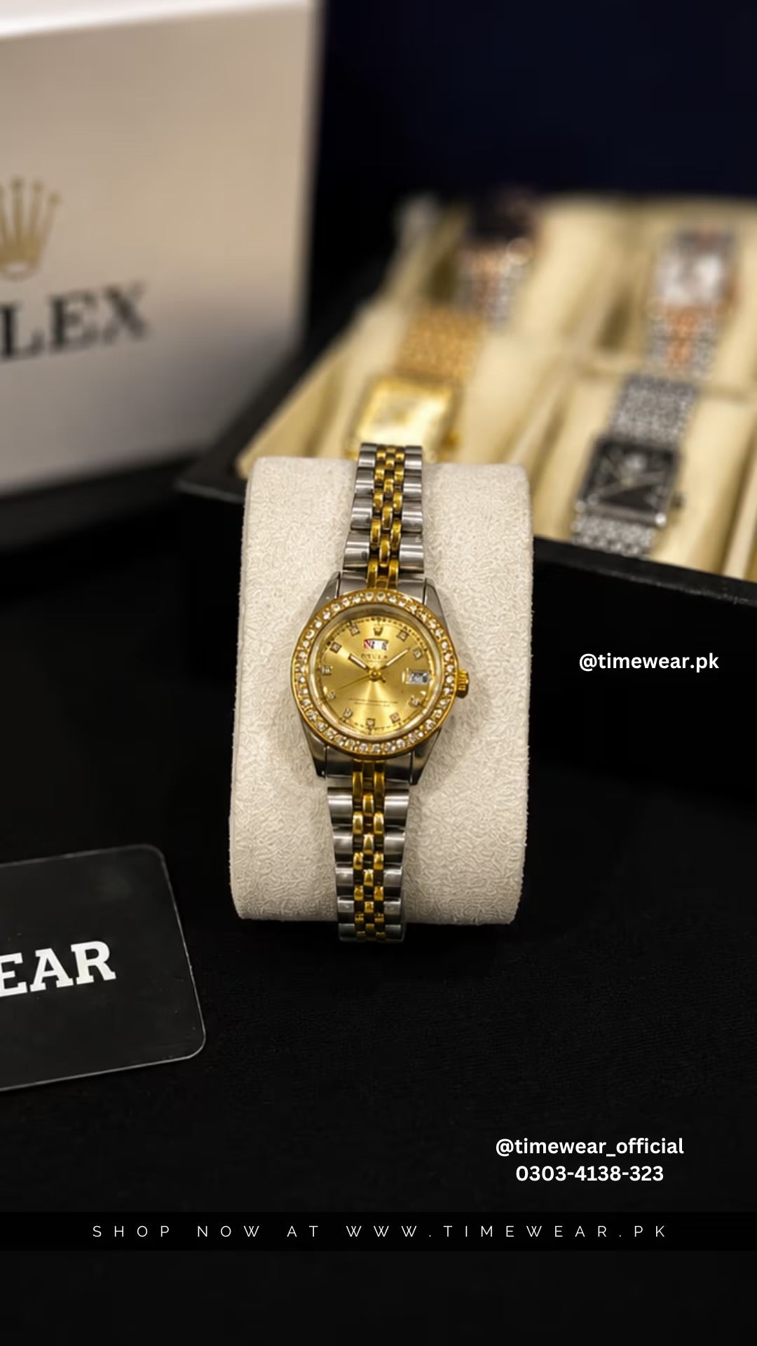 Rolex Stone Day-Date ladies with Rolex box TTG