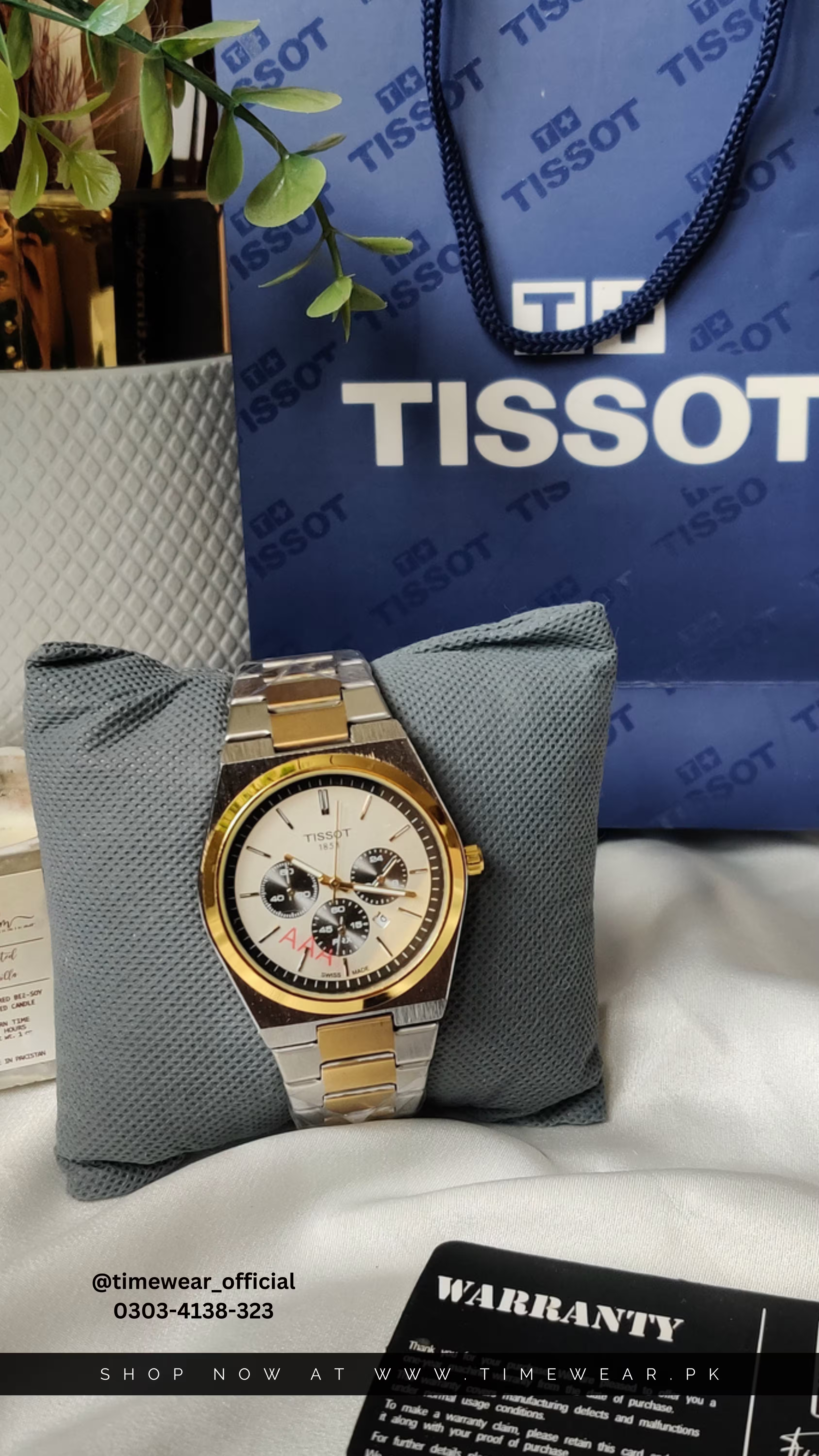 Tissot Chain PRX Chrono Dial TTGW