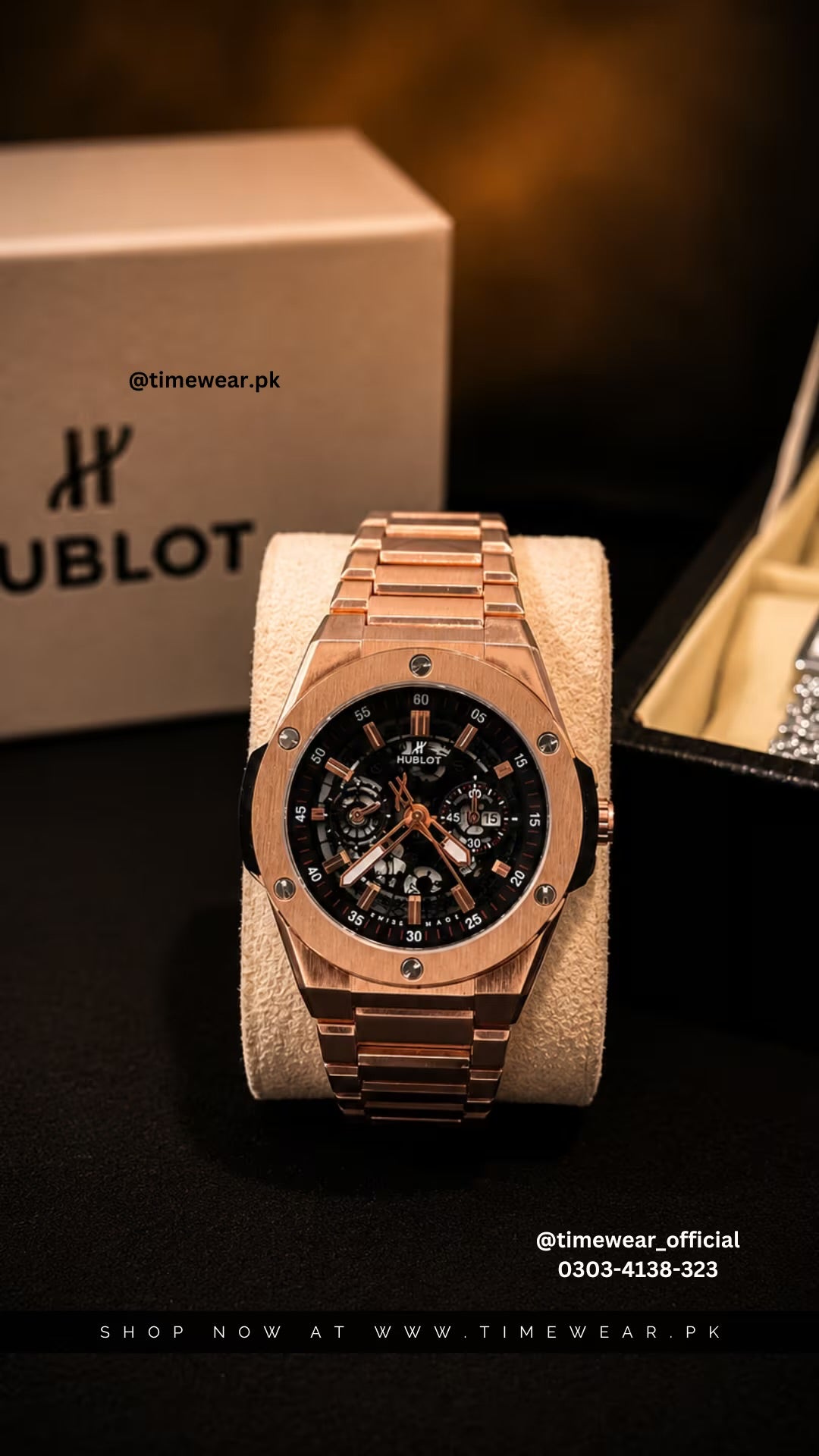 Hublot Chain Heavyweight (C2)(Hublot Box & One Year Warranty)