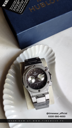 Hublot Chain Chrono Dial Brown (Hublot Box & One Year Warranty Card)
