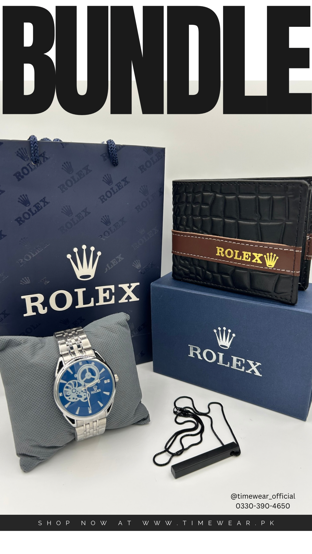 Bundle Offer (DS-02 + Wallet + Bar Locket + Box + Bag )