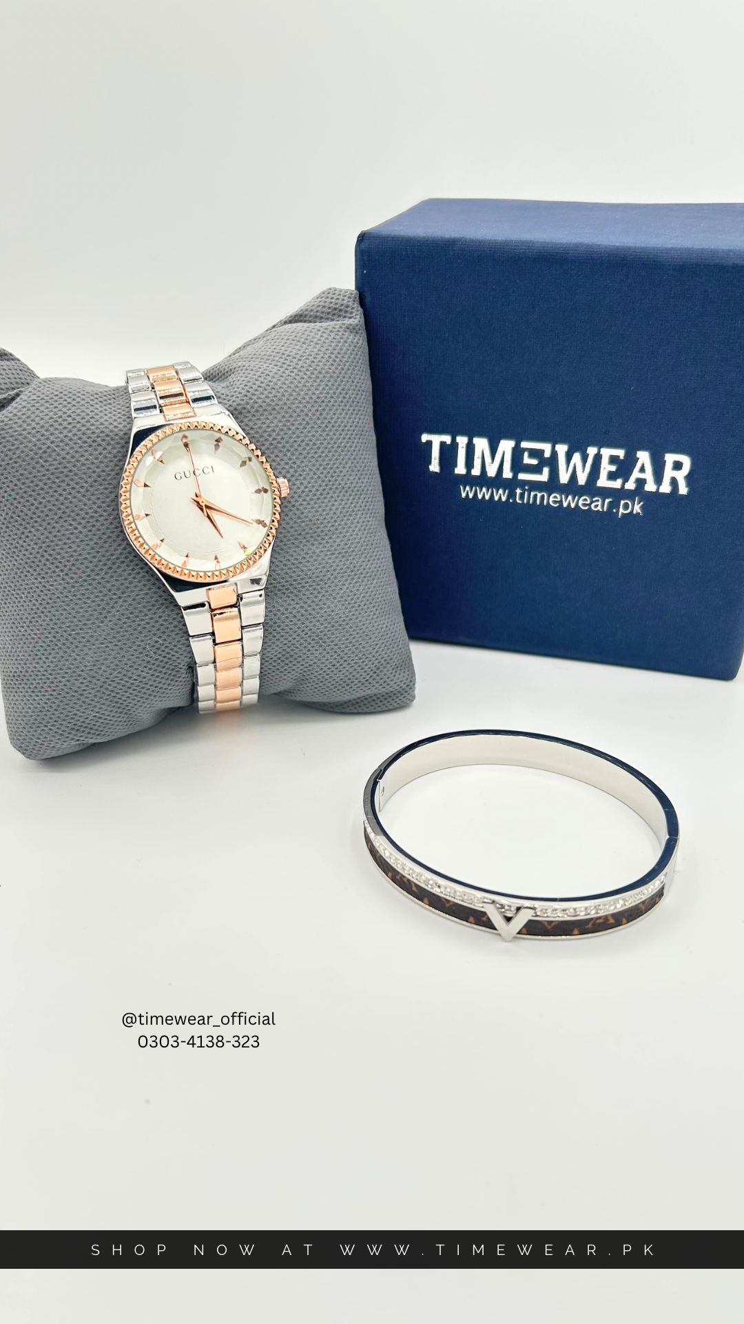 Bundle Offer | Ladies Watch + Bangle | Standard Box