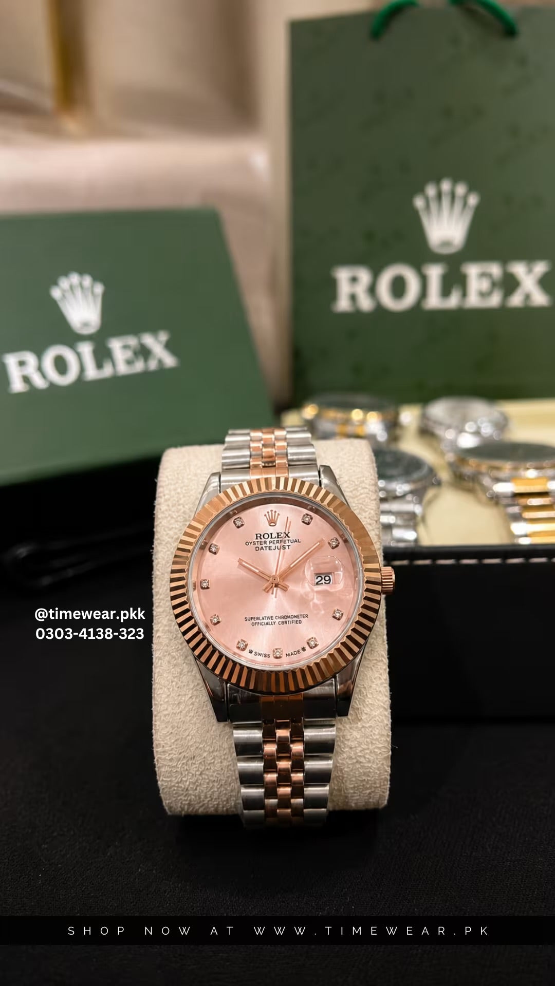 Rolex Gents Date (Kan-TTC-C) with Rolex Box & One Year Warranty