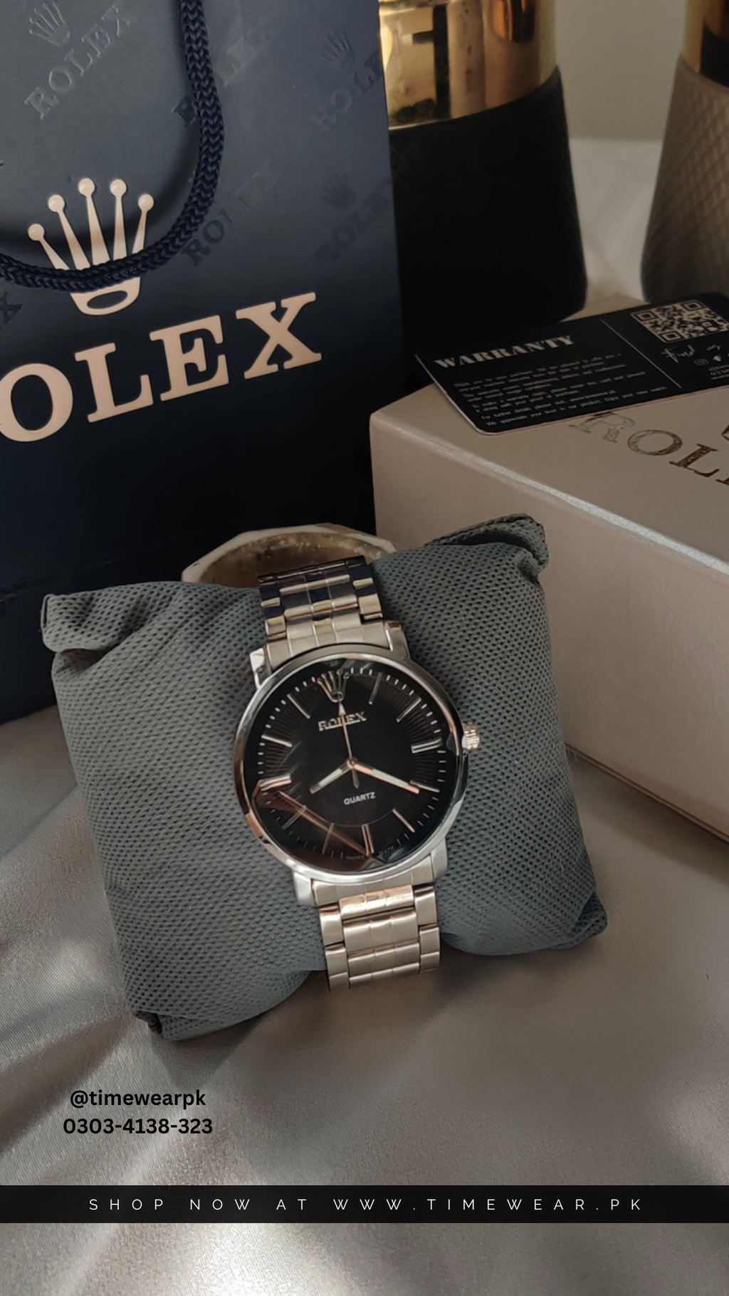 Rolex Gents (GS-BK) with Rolex Box
