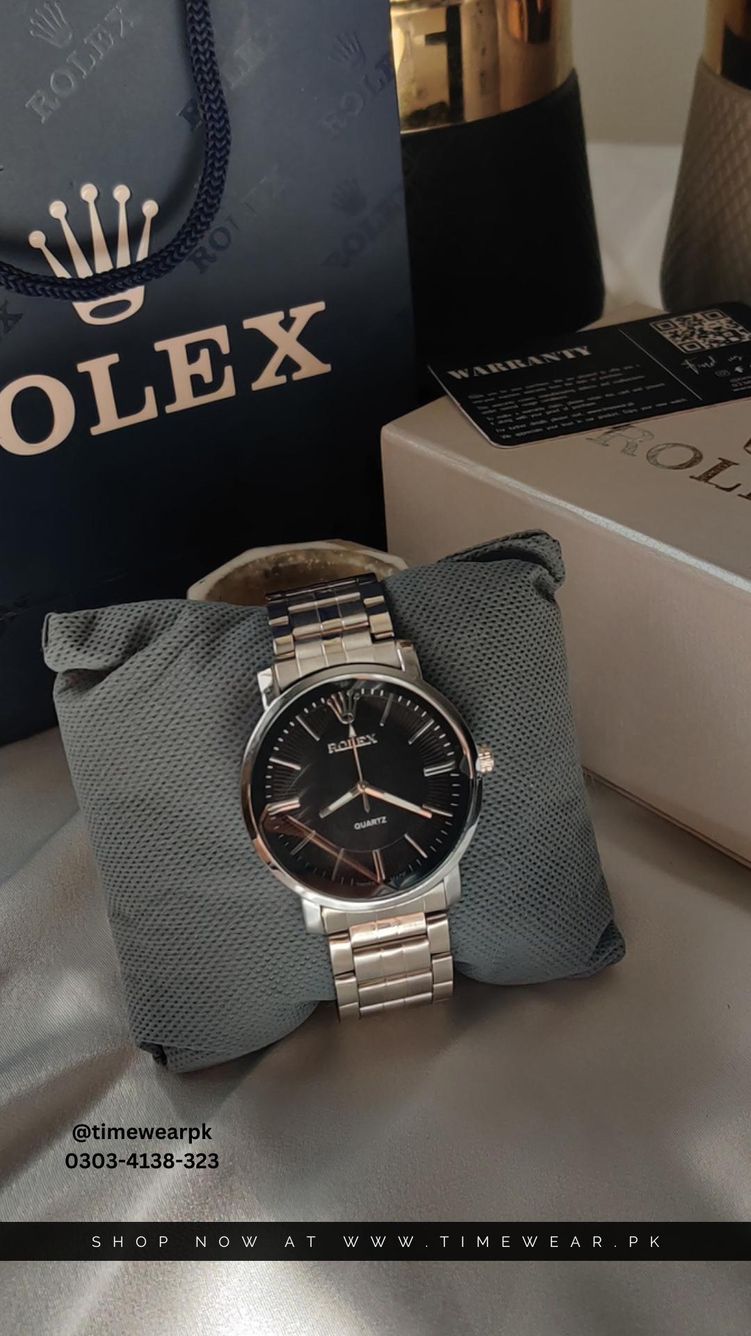 Rolex Gents (GS-BK) with Rolex Box