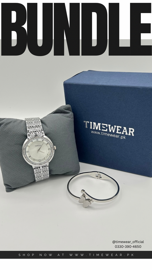 Bundle Offer | Ladies Watch + Bangle | Standard Box