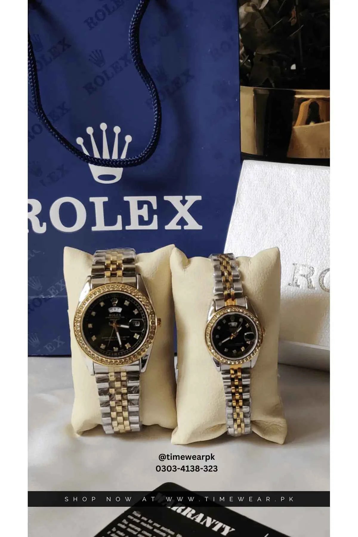 Rolex Couple Stone (TTB) - Premium Rolex Box