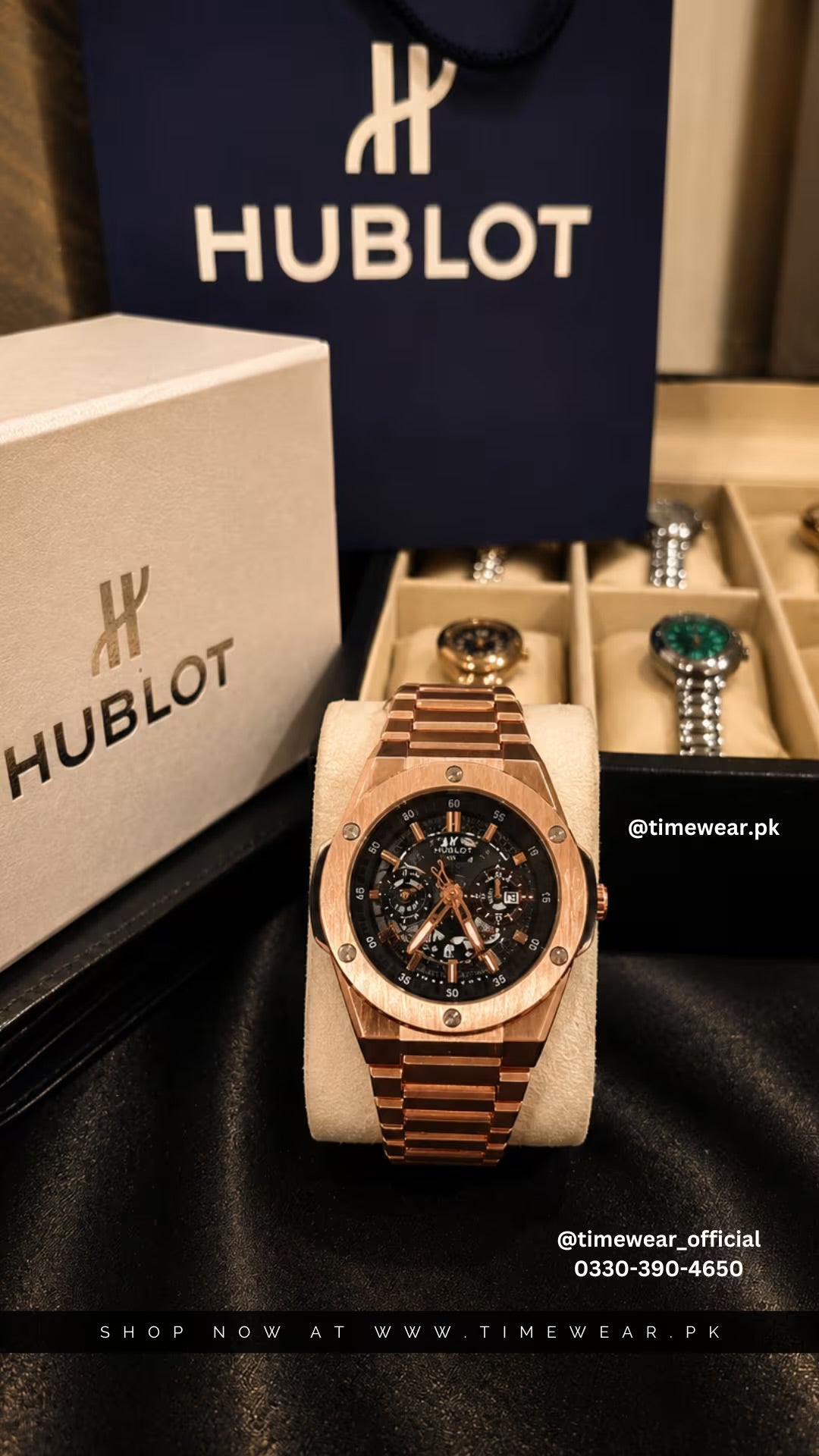 Hublot Chain Heavyweight (C2)(Hublot Box & One Year Warranty)