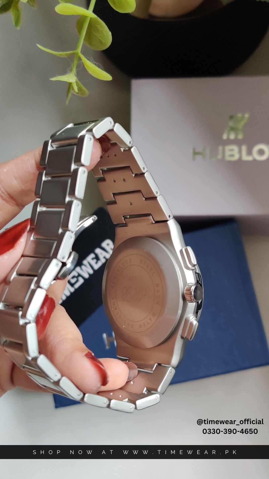 Hublot Chain Heavyweight NW (S-BK) (Hublot Box & One Year Warranty Card)