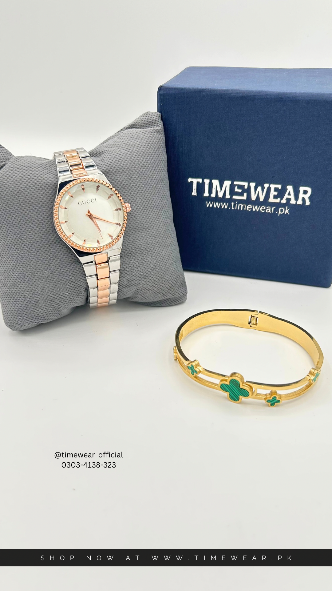 Bundle Offer | Ladies Watch + Bangle | Standard Box