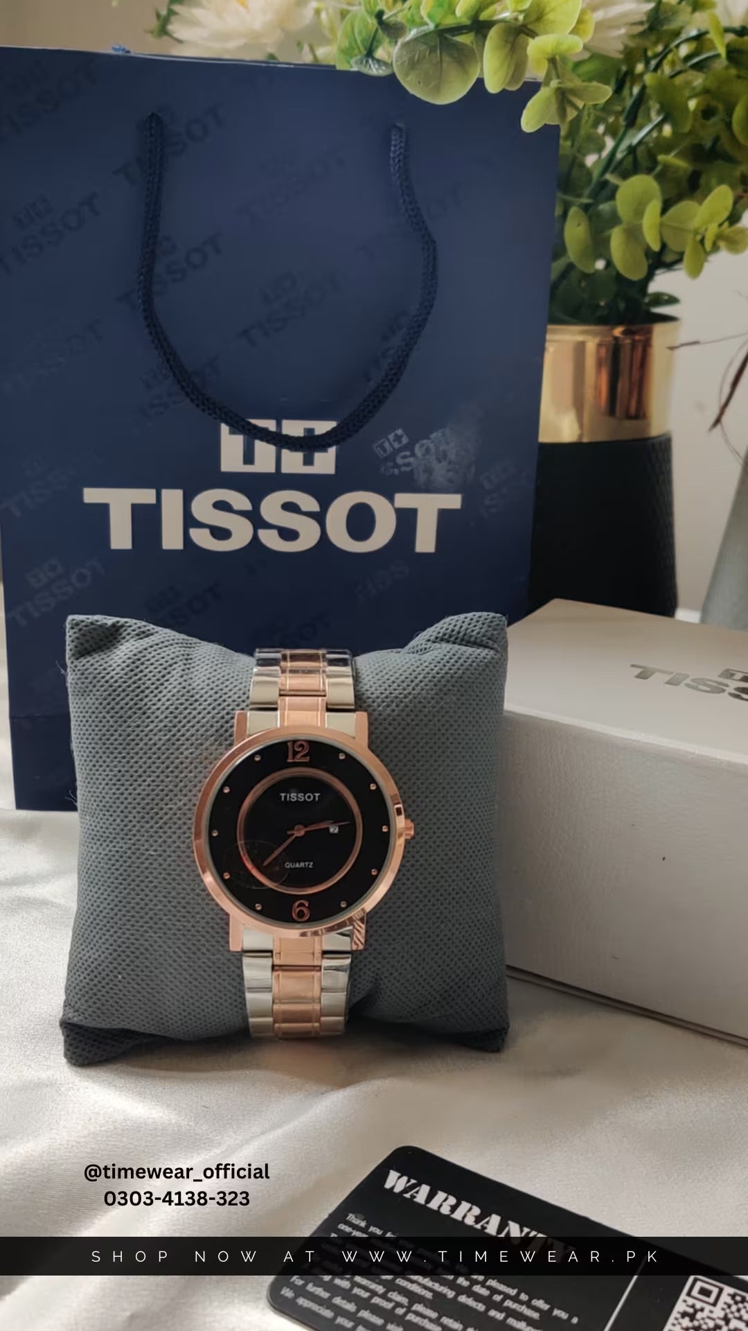 Tissot Gents SLM CB with Tissot Box & One Year Warranty Card