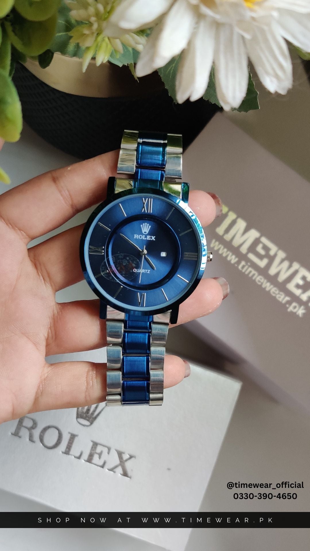 Rolex Gents SLM (BL) with Rolex Box