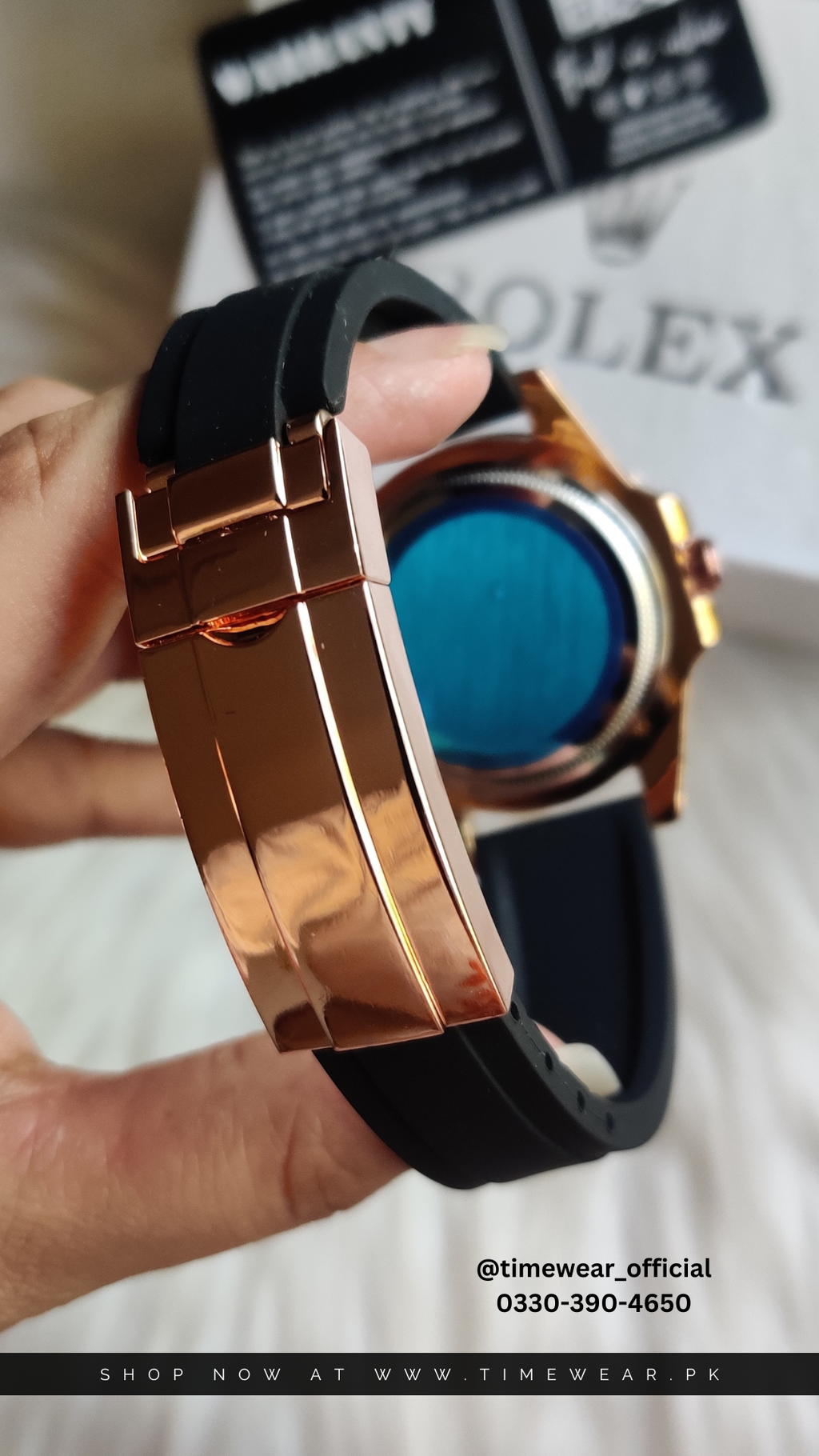 Rolex Gents Yacht Master Rose Gold with Rolex Box