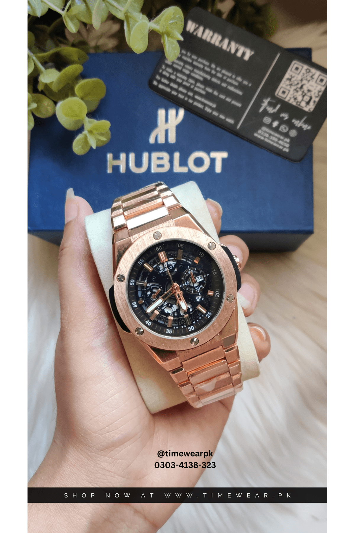 Hublot Chain Heavyweight (C2)(Hublot Box & One Year Warranty)