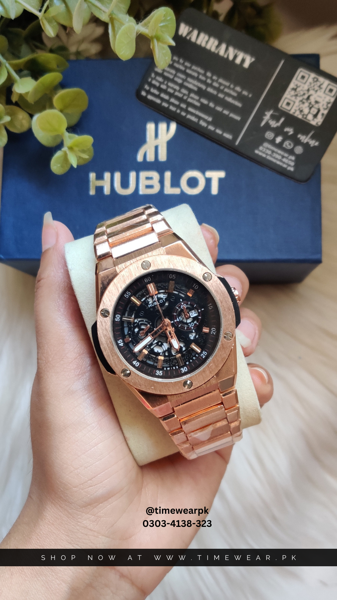 Hublot Chain Heavyweight (C2)(Hublot Box & One Year Warranty Card)