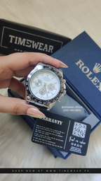 Daytona Strap (Black-Wh)