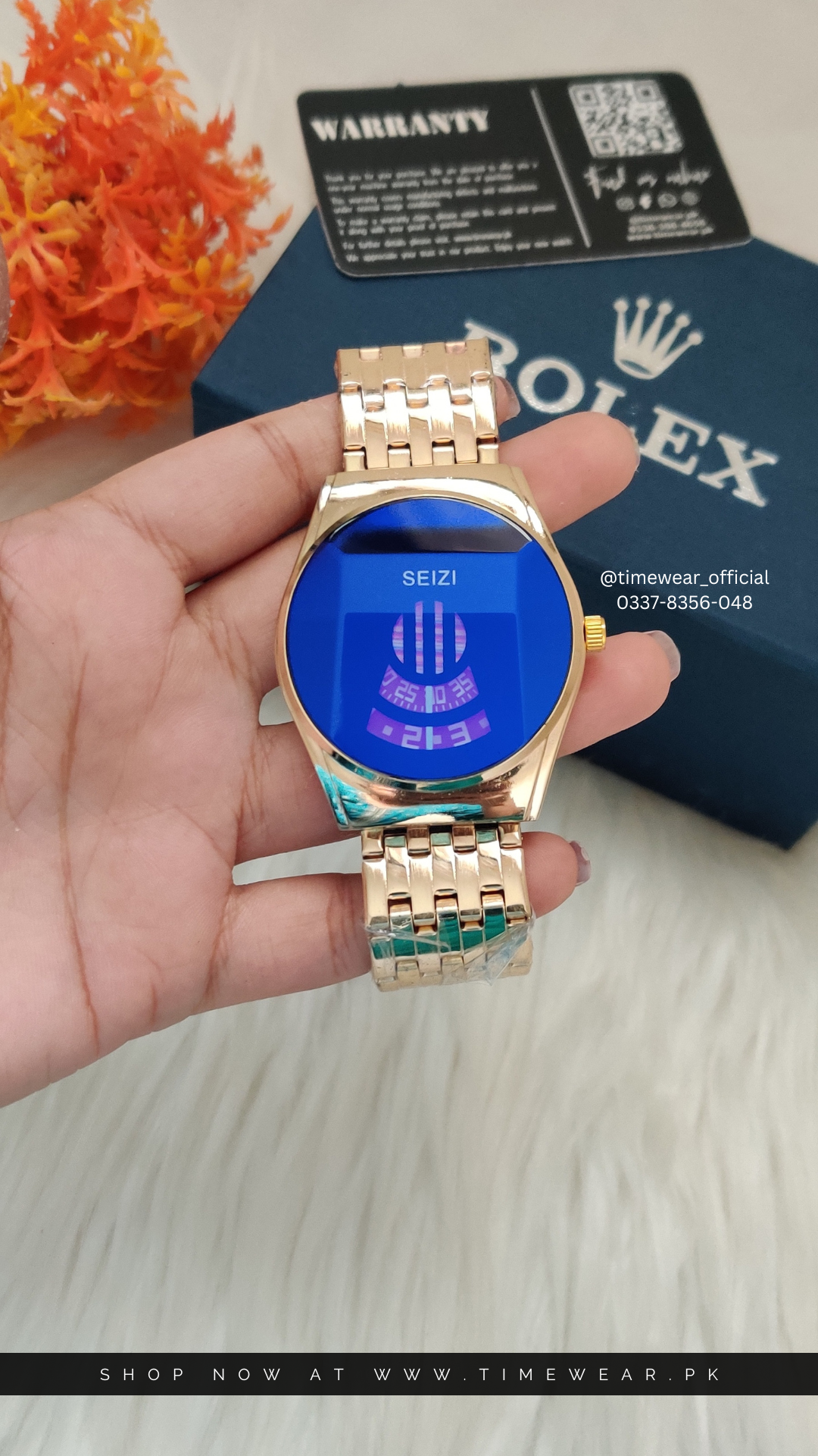 Rolex SEIZI (GG) with Rolex Box