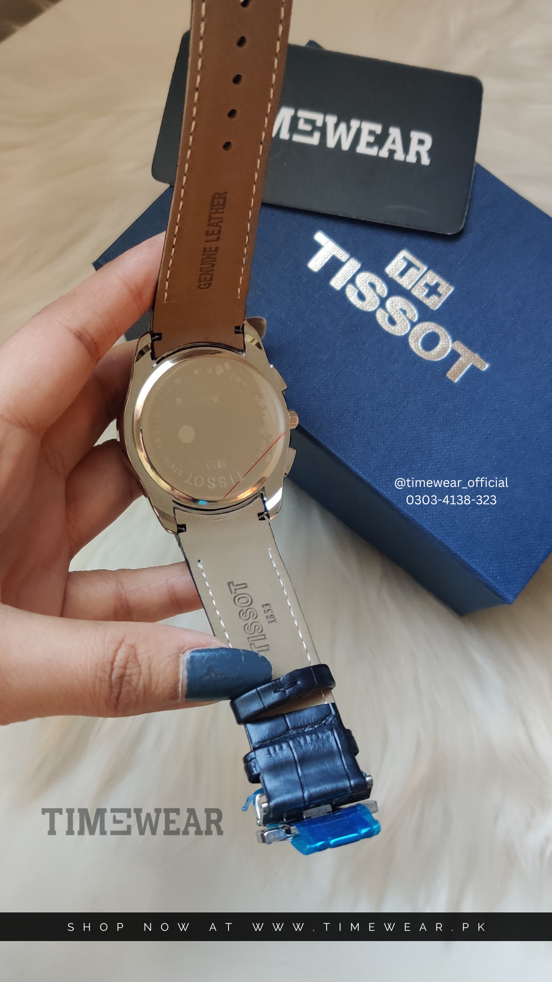 Tissot Strap Chronograph - White Dial