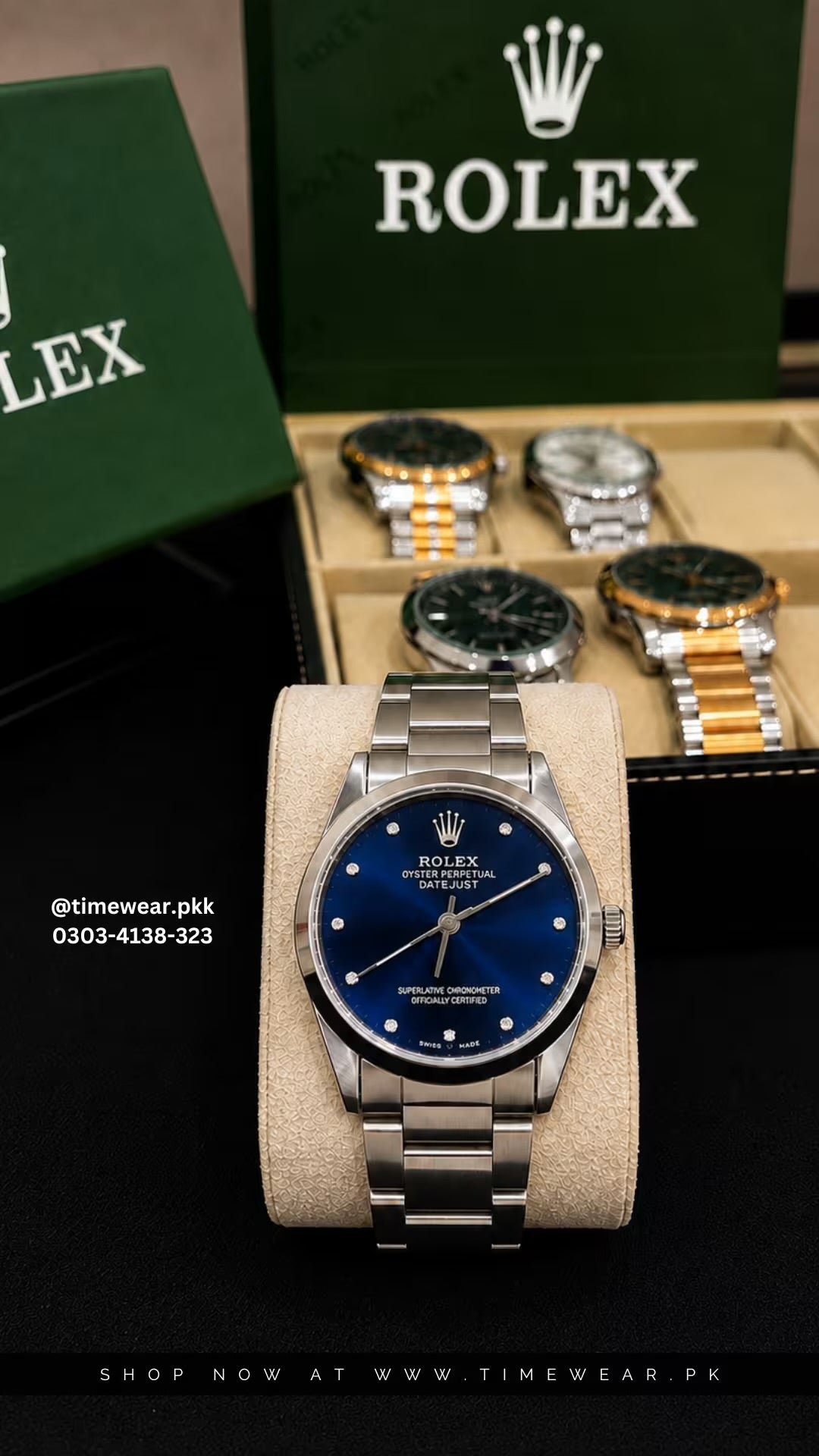 Rolex Gents (BL) with Rolex Box