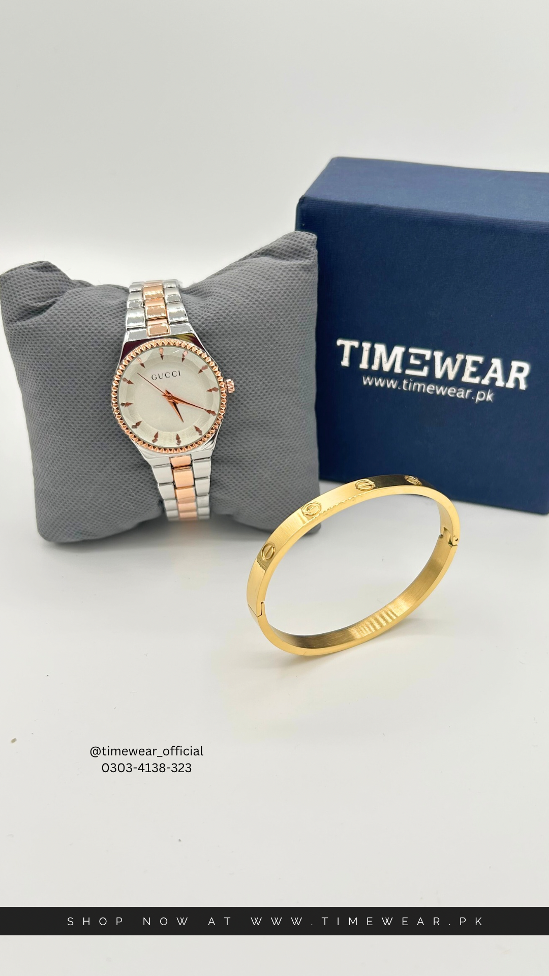 Bundle Offer | Ladies Watch + Bangle | Standard Box
