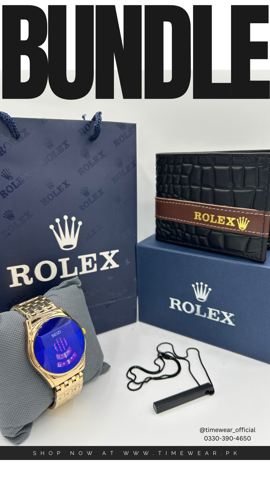 Bundle Offer (SEIZI-GB + Wallet + Bar Locket + Bag)
