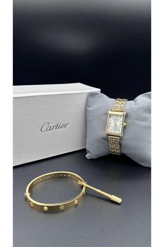 Cartier Bundle Offer | Ladies Watch + Bangle | Premium Box