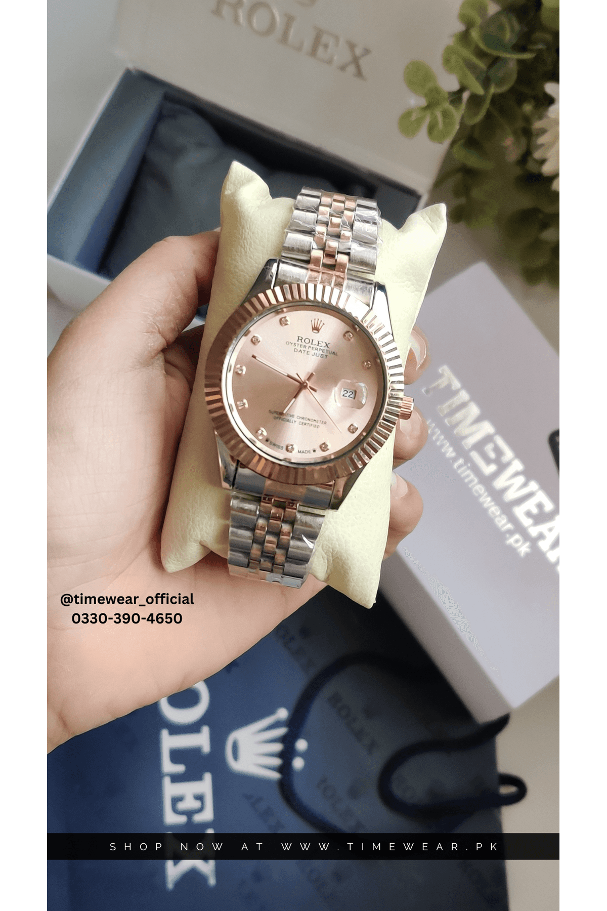 Rolex Gents Date (Kan-TTC-C) with Rolex Box